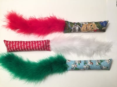 Catnip Kickers ($12)
A portion of all sales will be donated to Cat Adoption Team in Sherwood, OR.