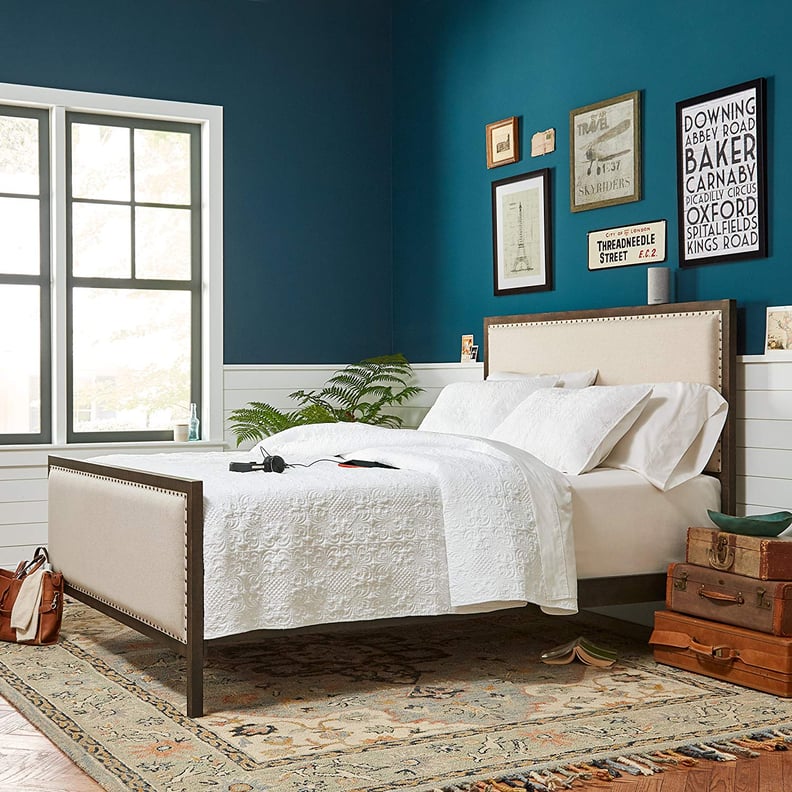 Stone & Beam Avondale Nailhead-Trim Queen Bed