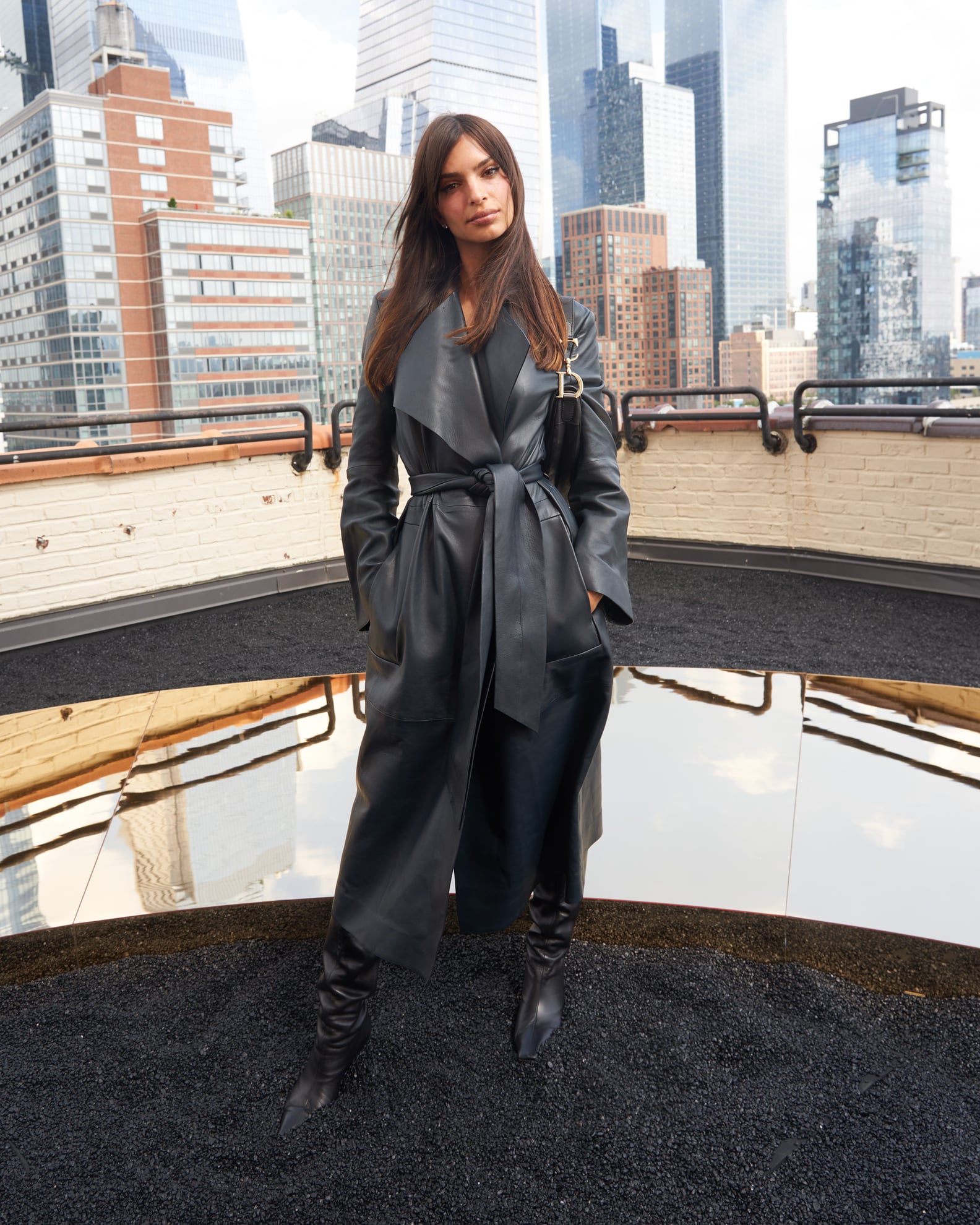 Emrata's Outfit for COS Show at New York Fashion Week | PS Fashion