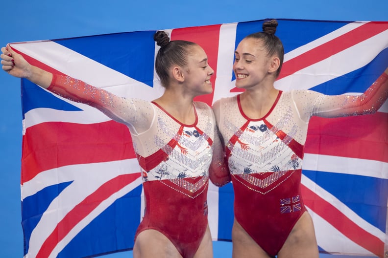 Jessica and Jennifer Gadirova Win Team Bronze For Great Britain