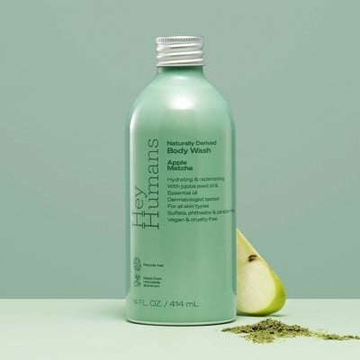 Hey Humans Body Wash Apple Matcha