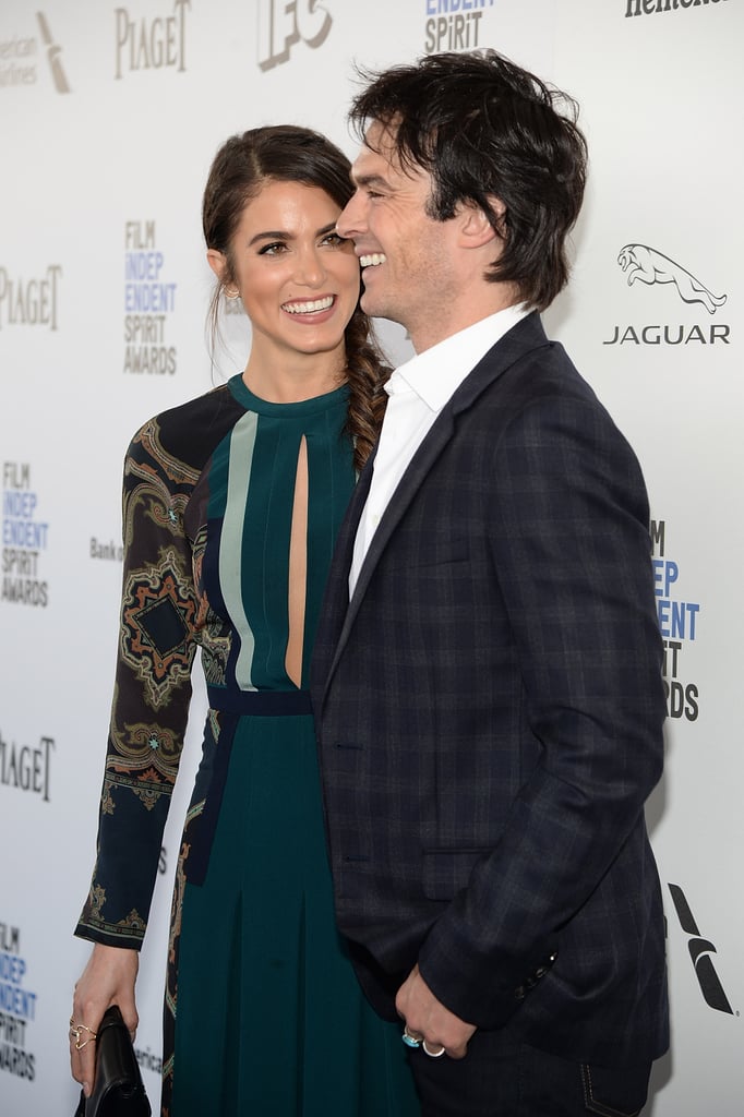 Ian Somerhalder and Nikki Reed at Spirit Awards 2016