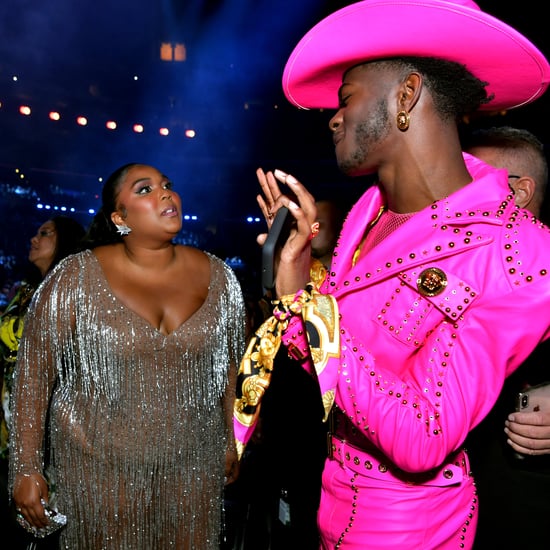 Lizzo and Lil Nas X at the 2020 Grammys