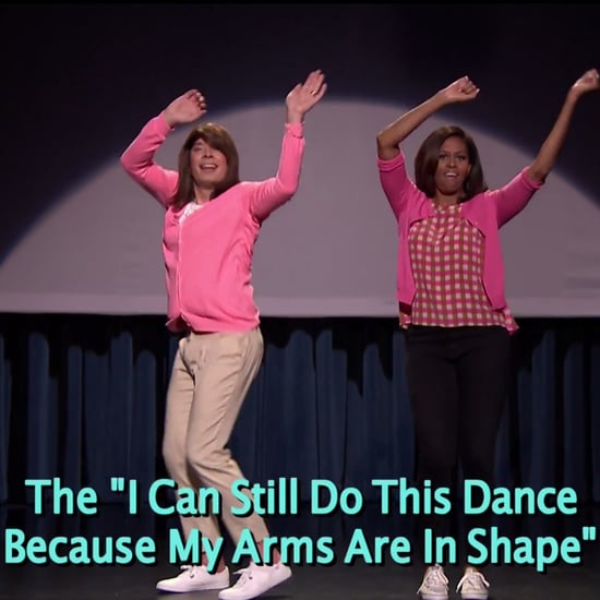 Michelle Obama and Jimmy Fallon's Evolution of Mom Dancing 2