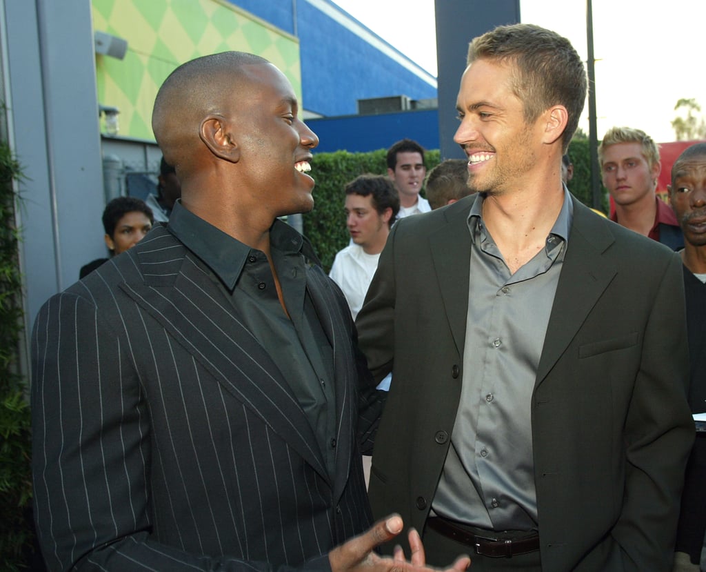 Pictured: Tyrese and Paul Walker