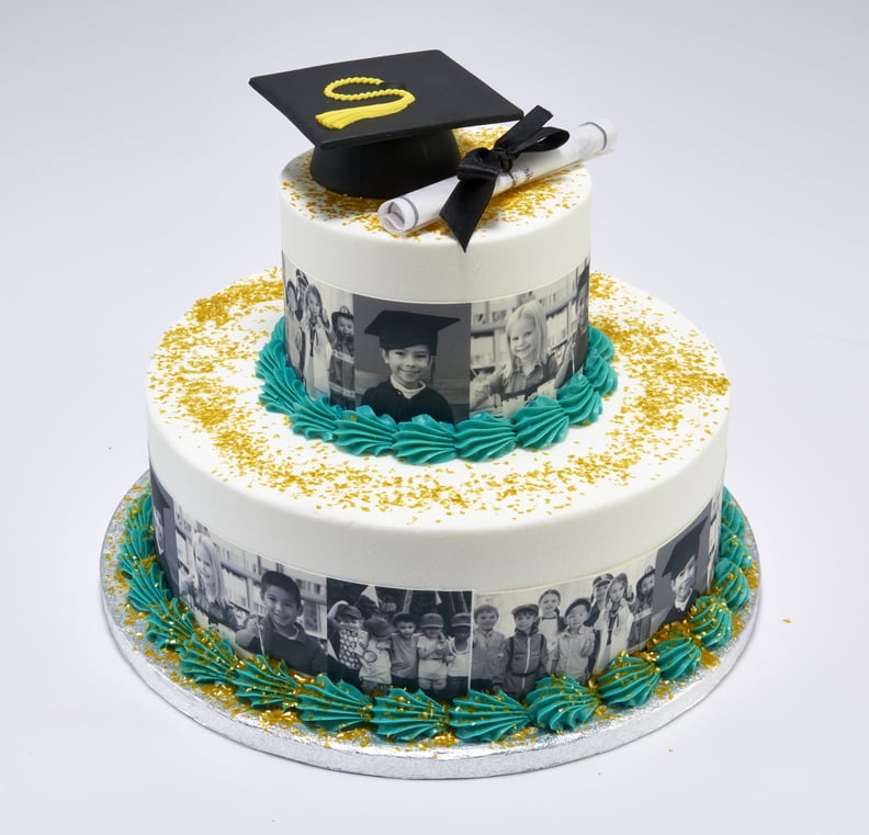Personalized 2-Tier Graduation Cake