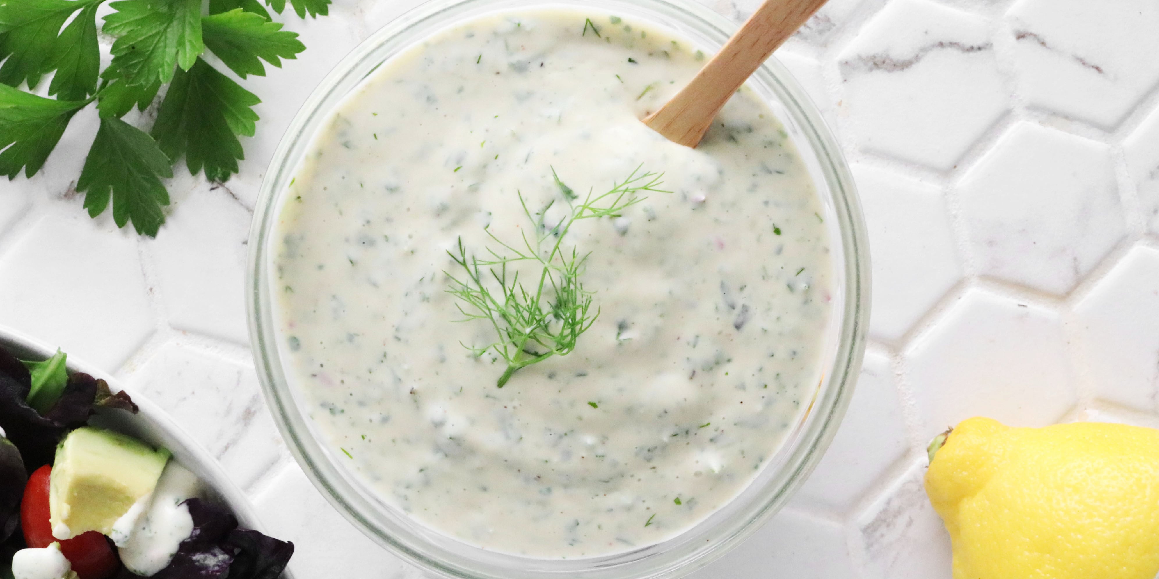 green goddess dressing sweetgreen nutrition Green Goddess Ranch Dressing Recipe: Sweetgreen Dupe