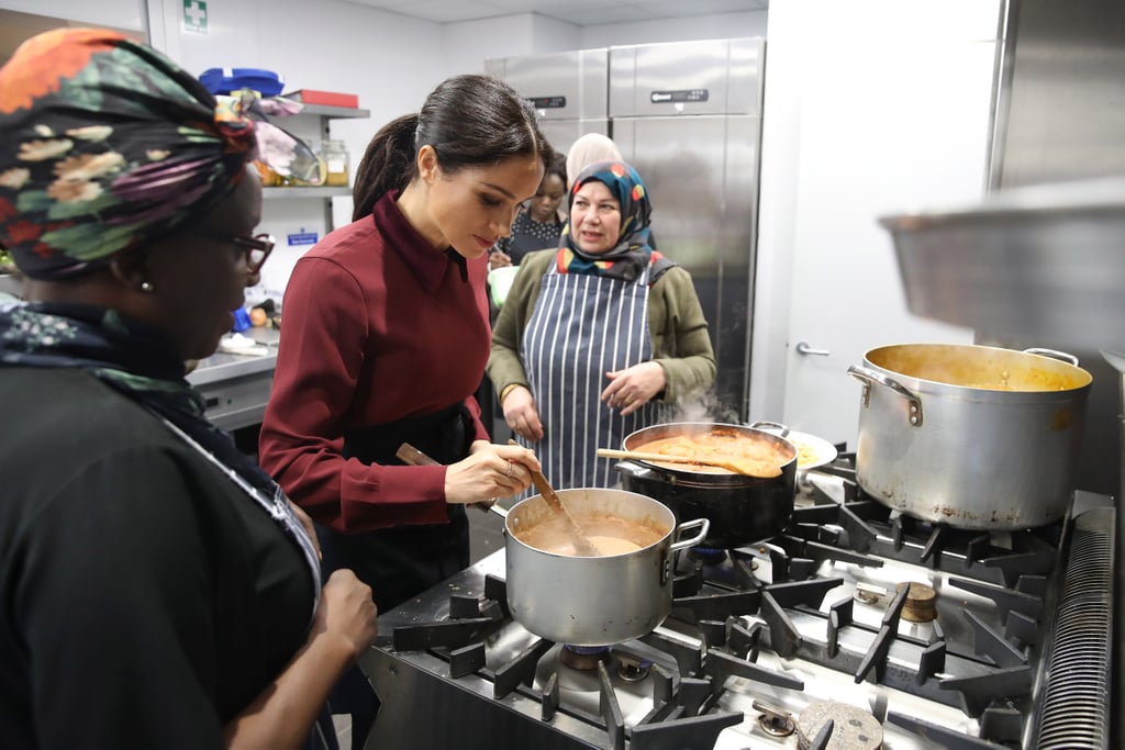 Meghan Markle Visits Hubb Community Kitchen November 2018