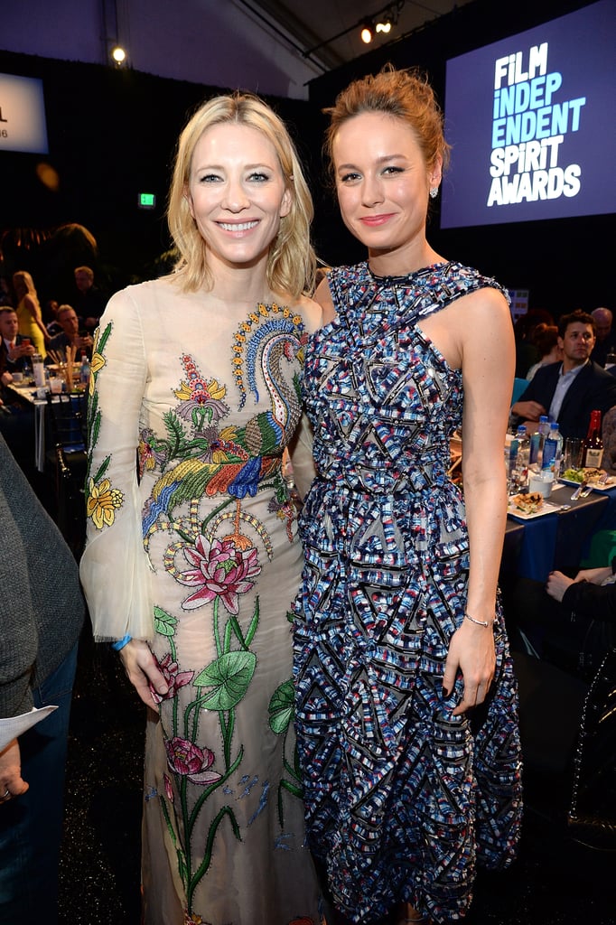 Pictured: Cate Blanchett and Brie Larson