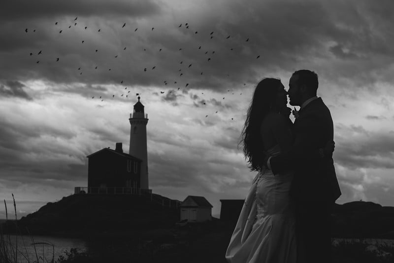 Stormy Pacific Northwest Wedding