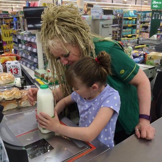 Cashier Lets Blind Girl With Autism Scan Groceries