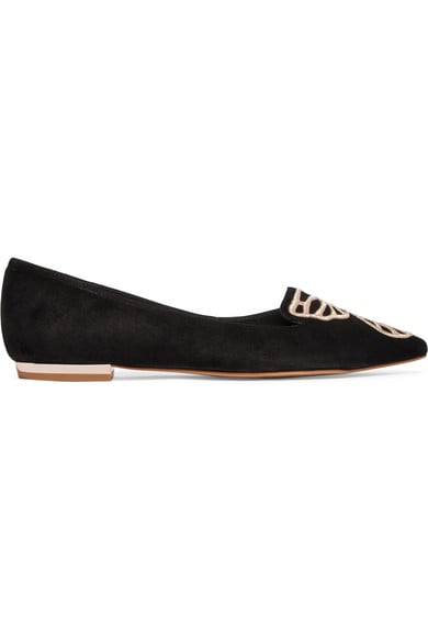 Sophia Webster Butterfly Embroidered Flats