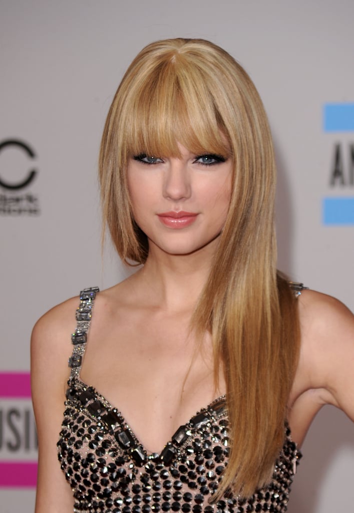 Taylor Swift's Sleek Bangs