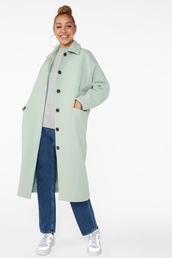 Monki Long Tailored Coat