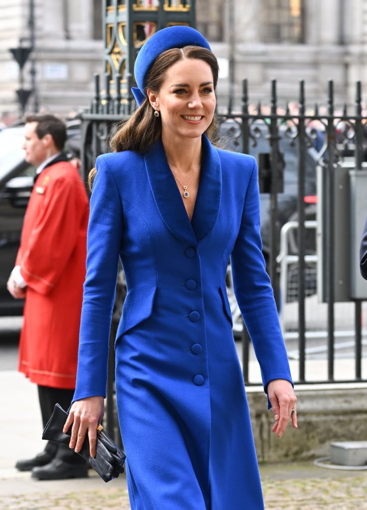 Kate Middleton Wears Jewellery For Ukraine on Commonwealth Day