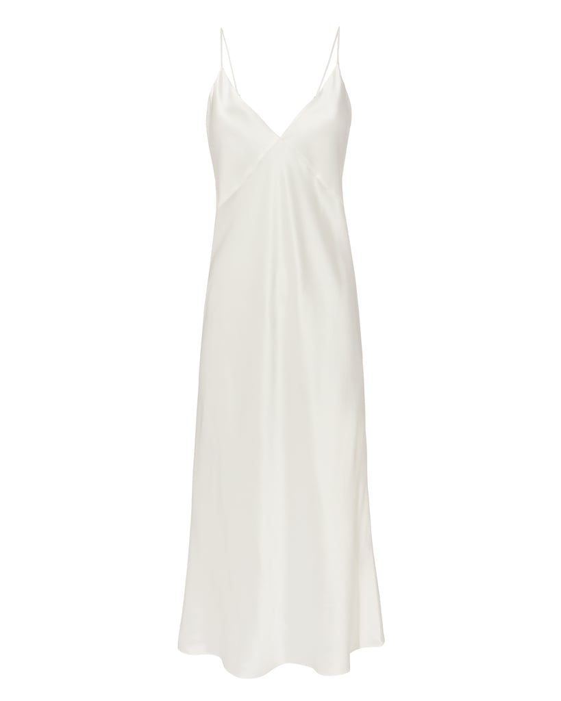 Jennifer Lawrence's Sexy White Slip Dress | POPSUGAR Fashion UK