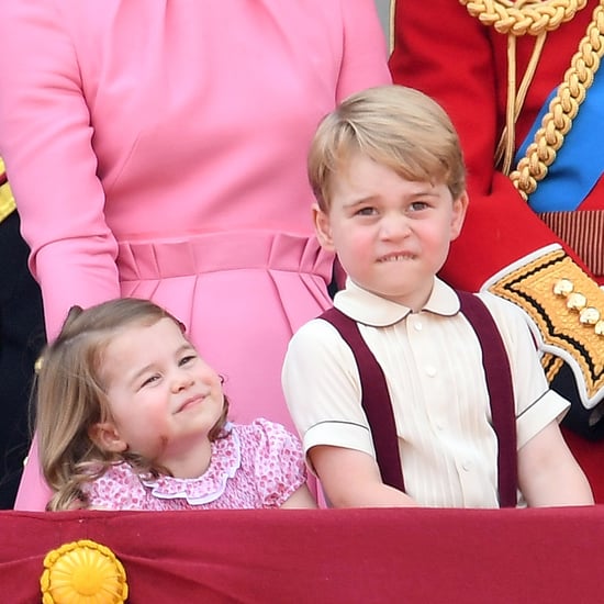 Prince George Princess Charlotte Trooping the Colour 2017