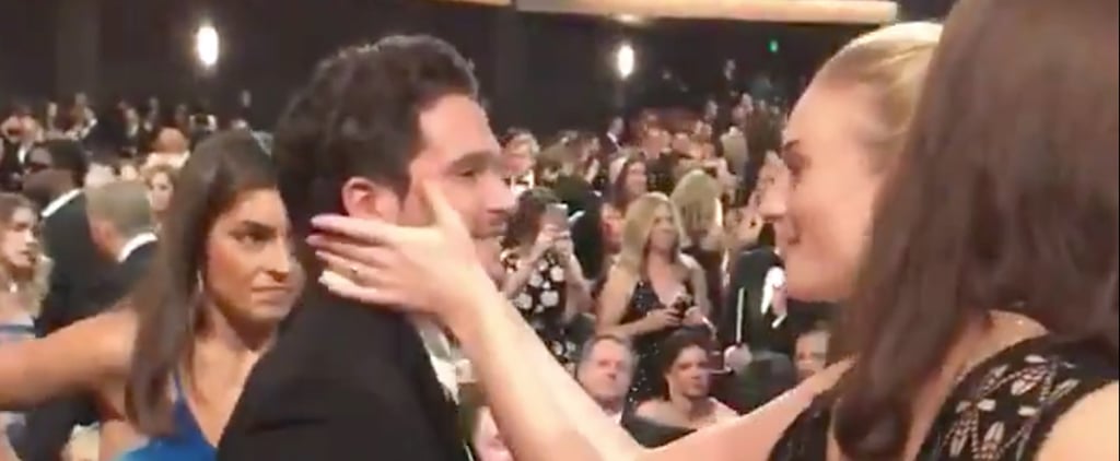 Sophie Turner and Kit Harington Had the Sweetest Game of Thrones Reunion at the Emmys