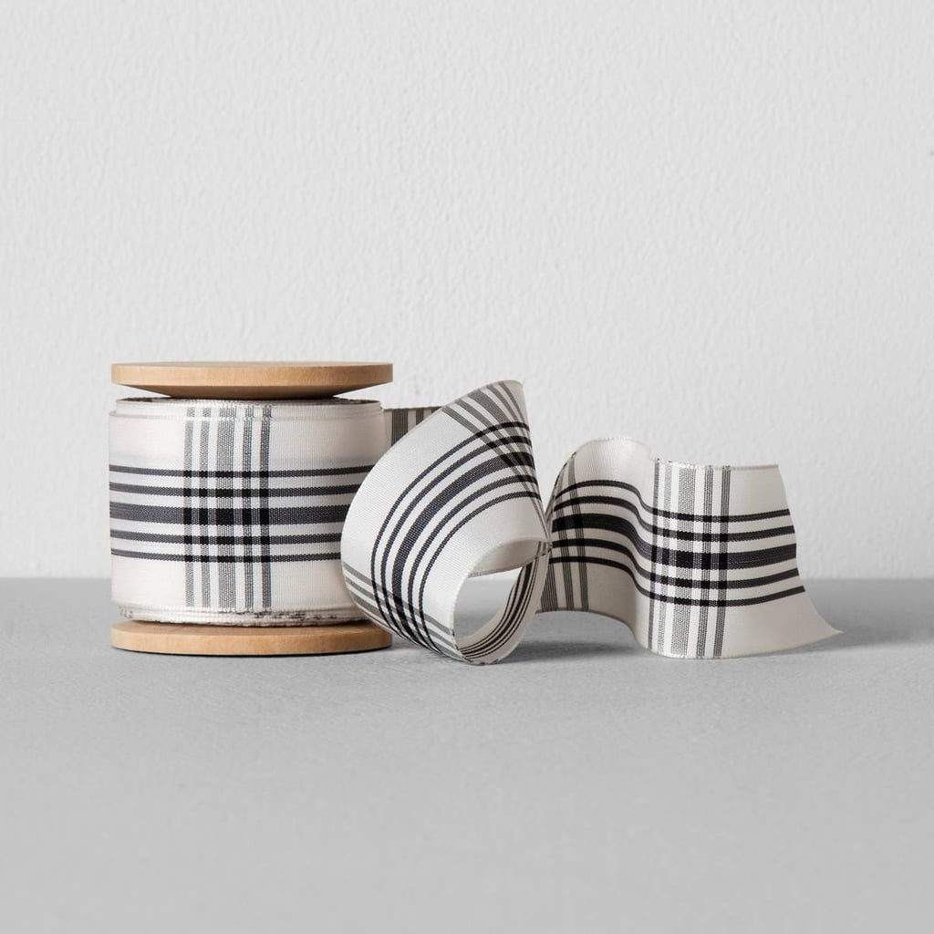 Hearth & Hand With Magnolia Plaid Grosgrain Ribbon