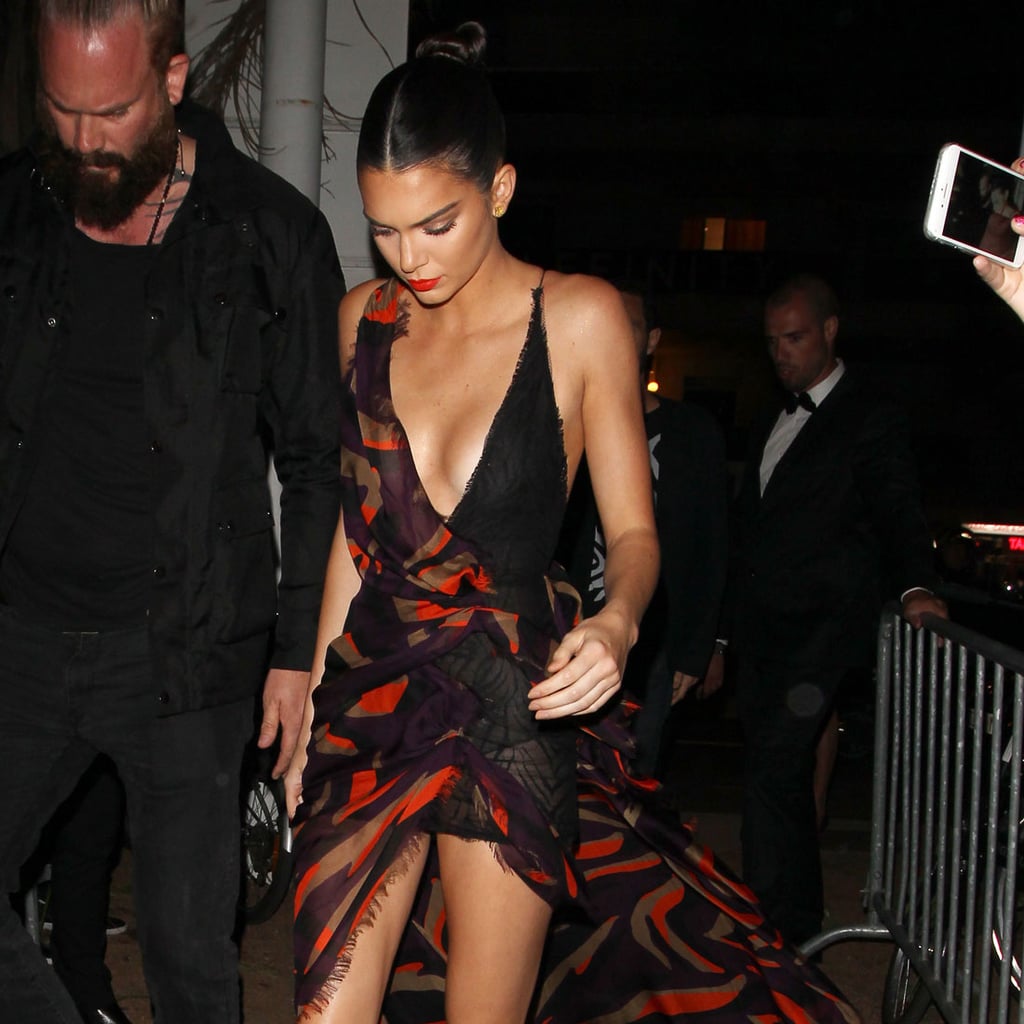 Kendall Jenner Wearing Versace at Cannes