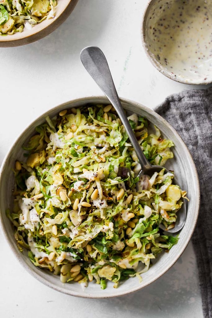 Warm Brussels Sprout Salad