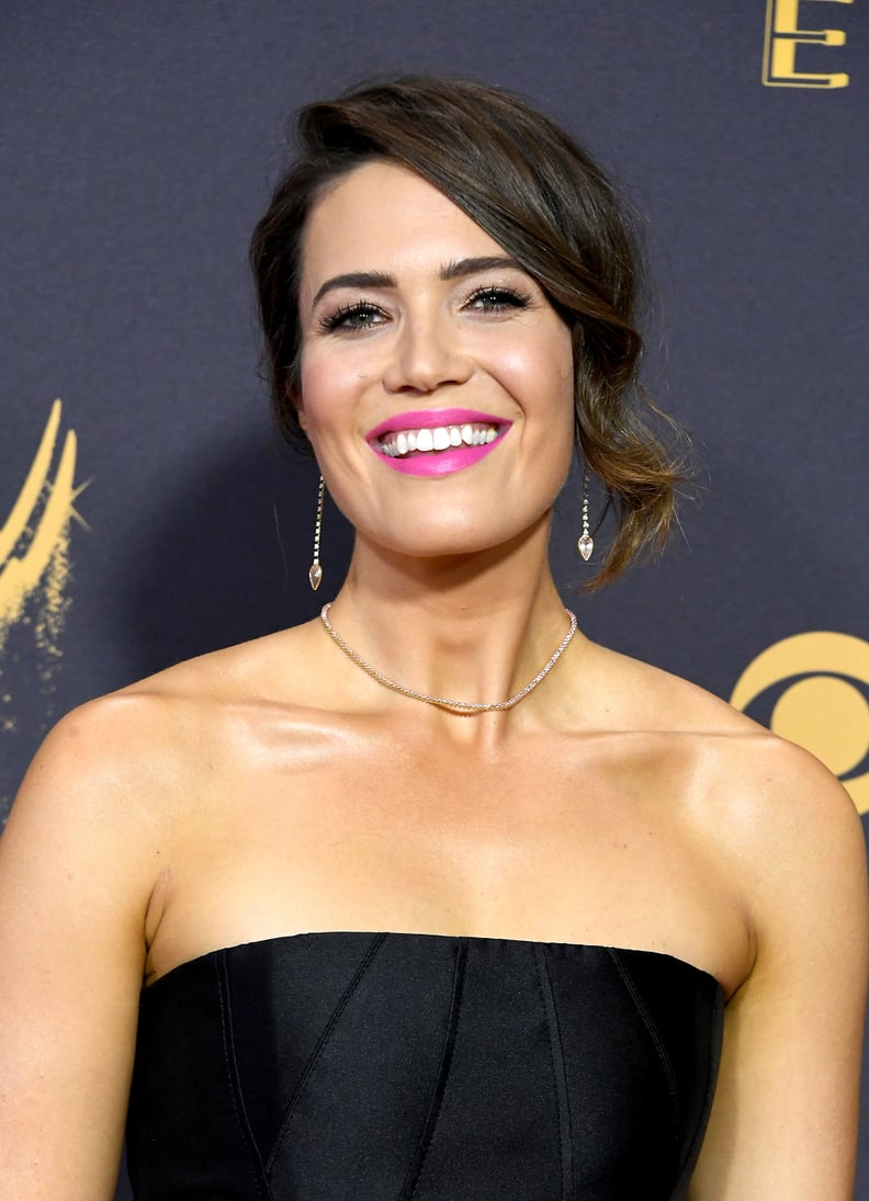 Mandy Moore's Beauty Look at the 2017 Emmys