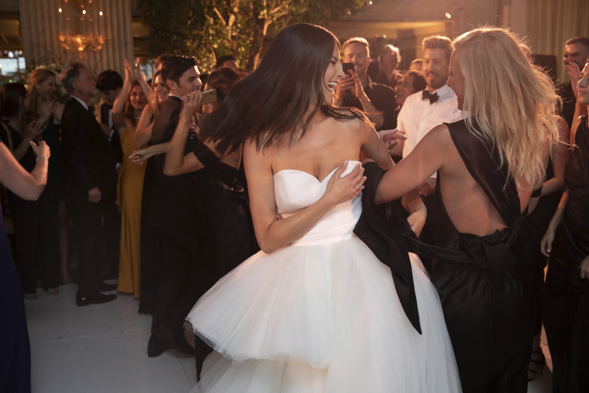 michelle ring wedding dress