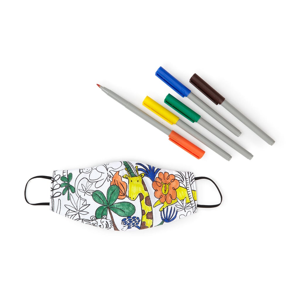 A Cute Face Mask: Children's Coloring in Face Mask | The ...