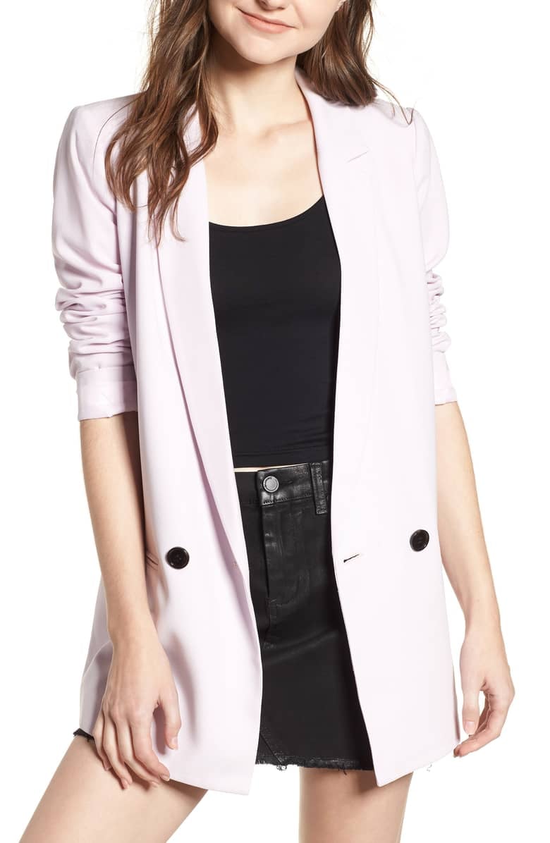 Mural white on sale blazer