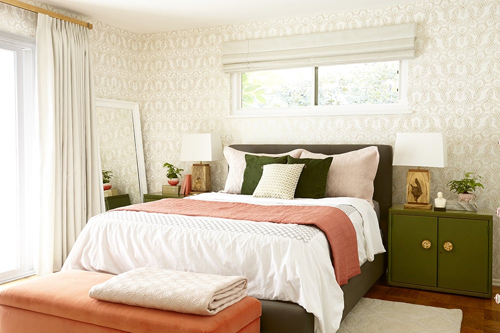Above bed window sale