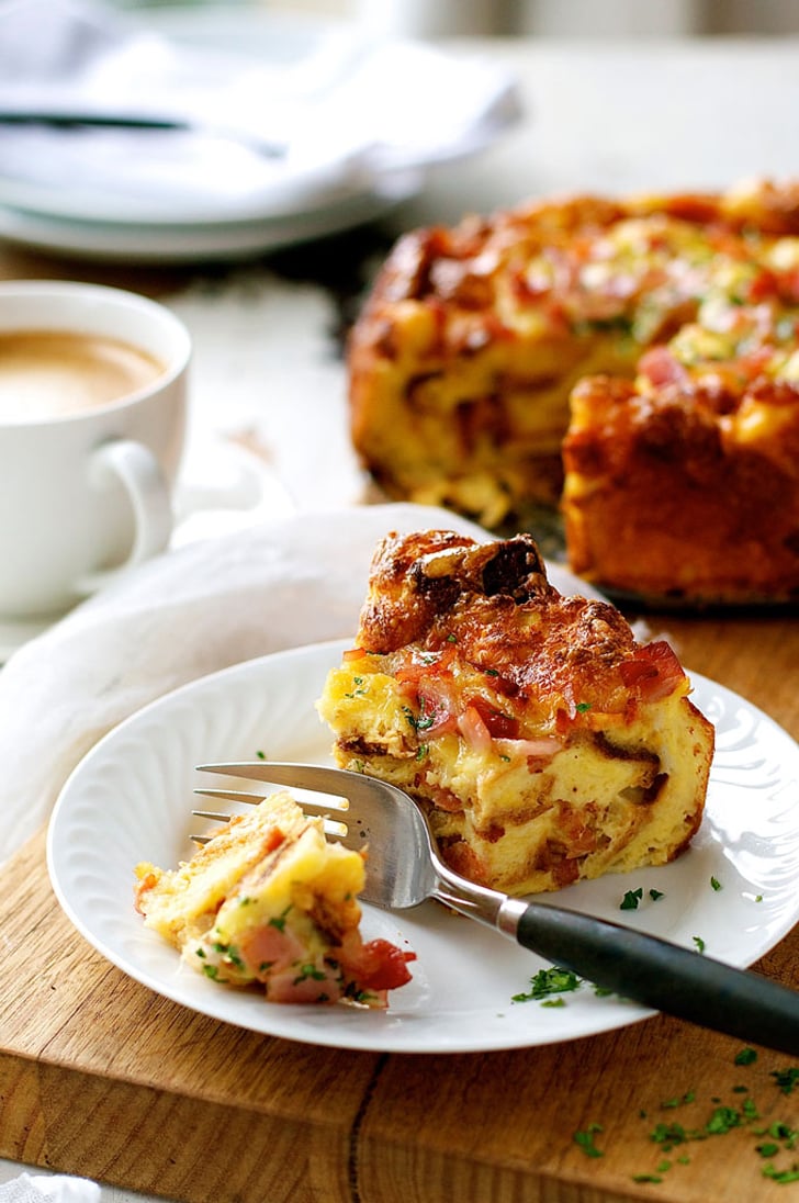 Cheese and Bacon Strata