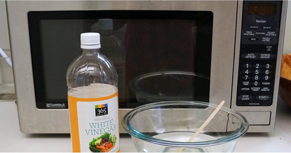 How To Clean A Microwave With Vinegar Popsugar Middle East Smart Living
