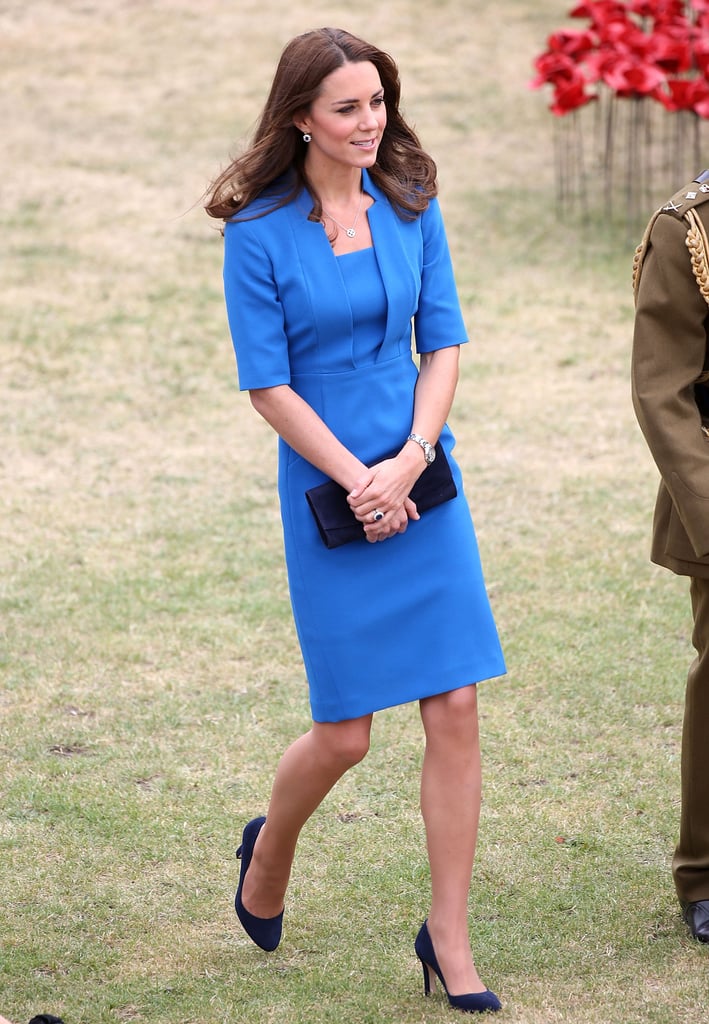 A Bright Sophisticated Suit Dress