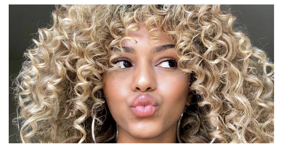 Curtain Bangs on Curly Hair | POPSUGAR Beauty UK