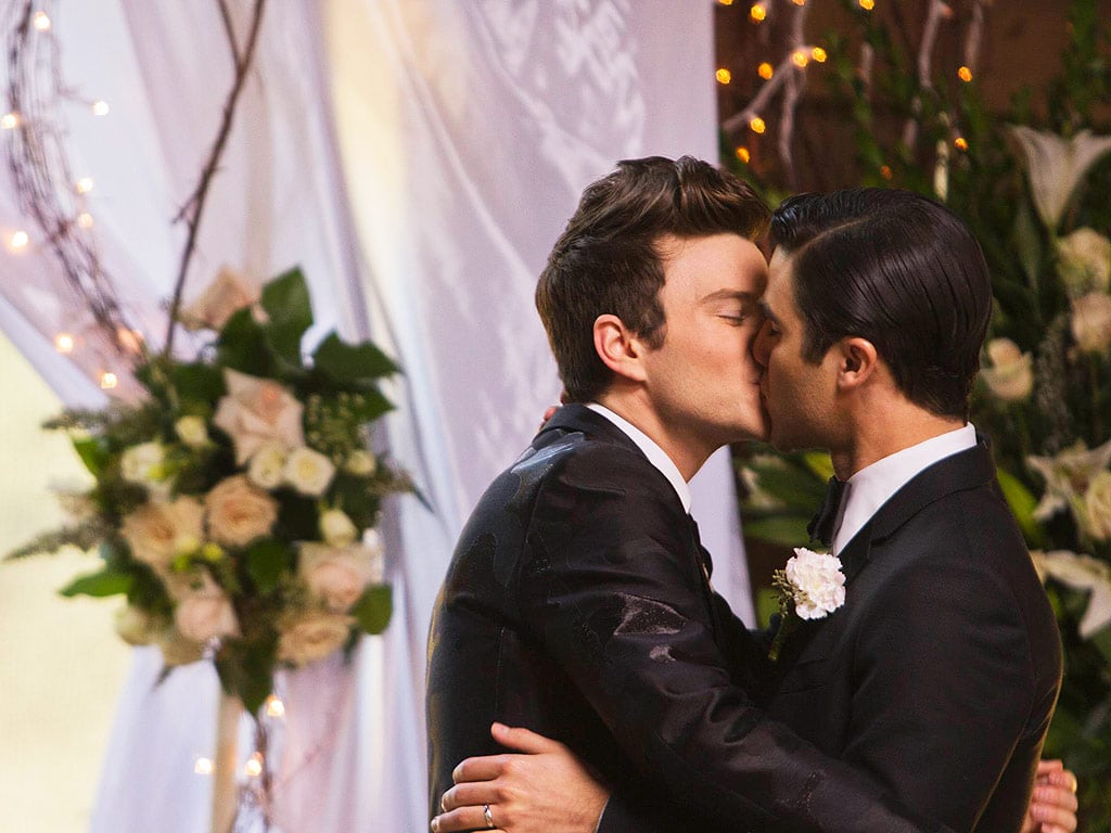 Kurt And Blaine On Glee 12 Gay Weddings From Pop Culture You Need To Revisit Today Popsugar Entertainment Photo 12