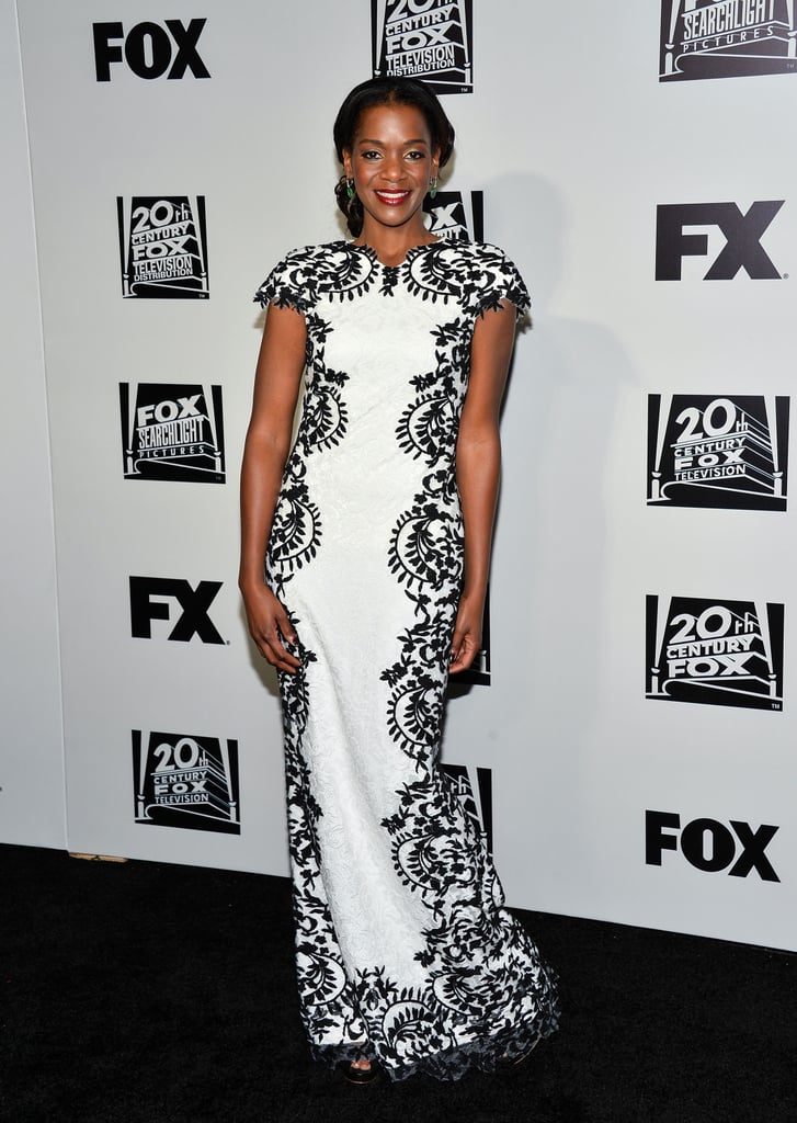 12 Years a Slave's Kelsey Scott looked gorgeous in white.