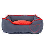 Heart Cuddler Dog Bed
