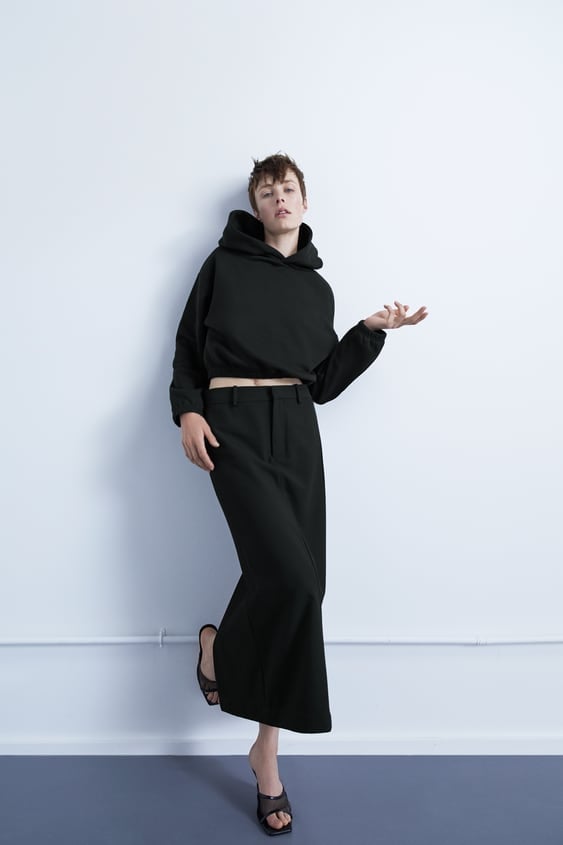 Zara Hooded Sweatshirt | Best Zara Sweatpants and Sweatshirts | POPSUGAR Fashion Photo 11