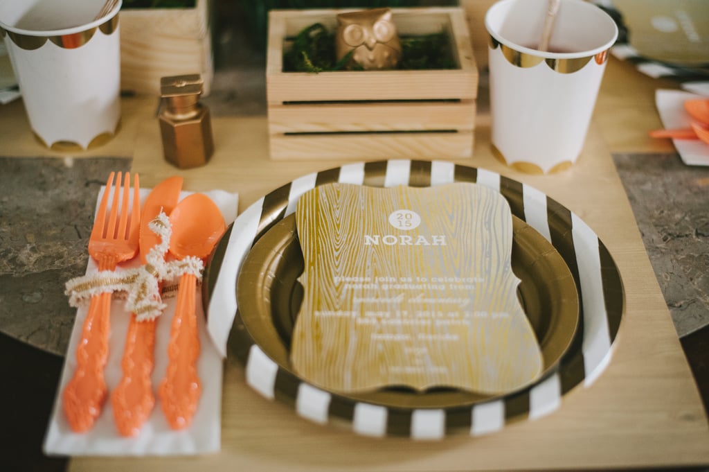 Woodland-Themed Graduation Party