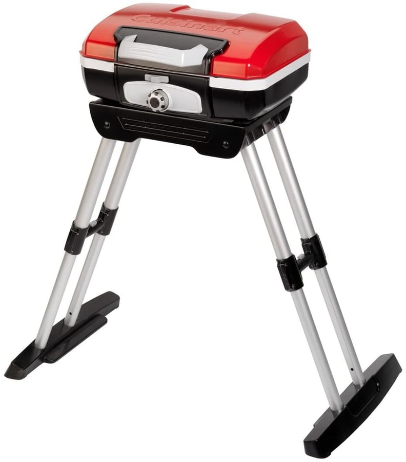 A Propane Gas Grill With a Stand