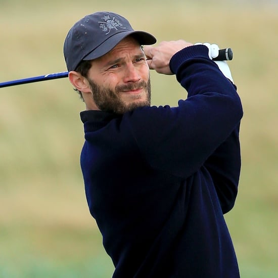 Jamie Dornan Golfing Pictures