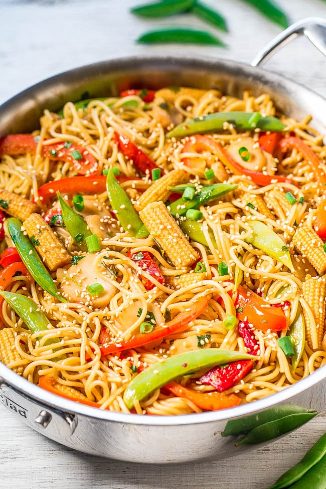 Easy Sweet and Sour Asian Noodles | Asian Noodle Recipes | POPSUGAR ...