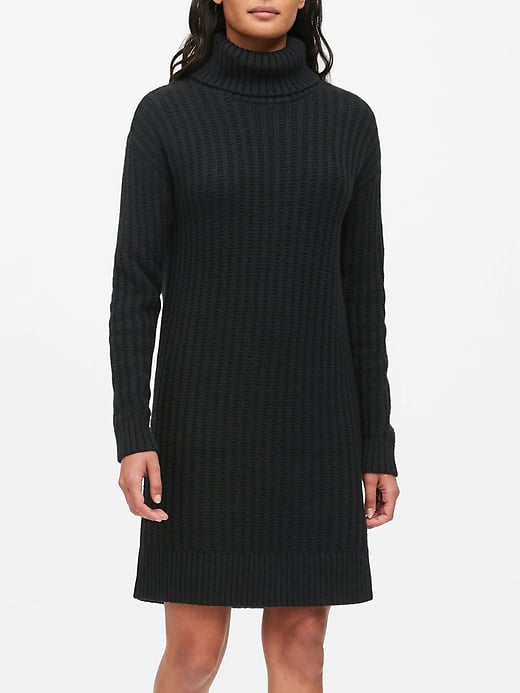 Turtleneck Sweater Dress