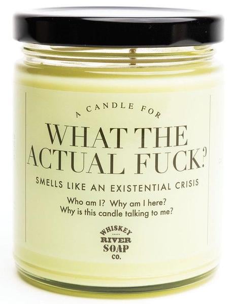 Whiskey River Soap Co. What the Actual F*ck? Candle