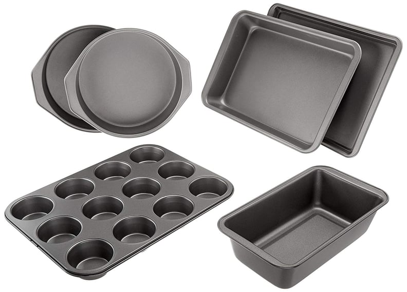 For the Baker: AmazonBasics 6-Piece Nonstick Oven Baking Set