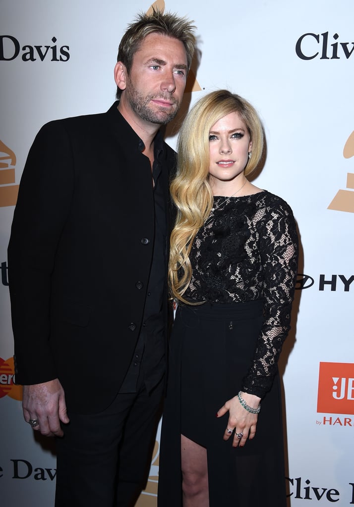 Avril Lavigne and Chad Kroeger at Grammys Party 2016