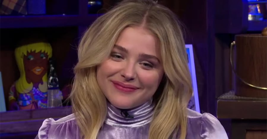 Chloe Moretz Tapes an Appearance on Watch What Happens Live