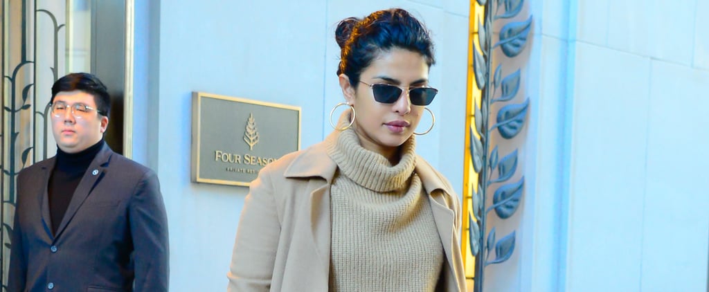 Priyanka Chopra's Red Boots October 2018