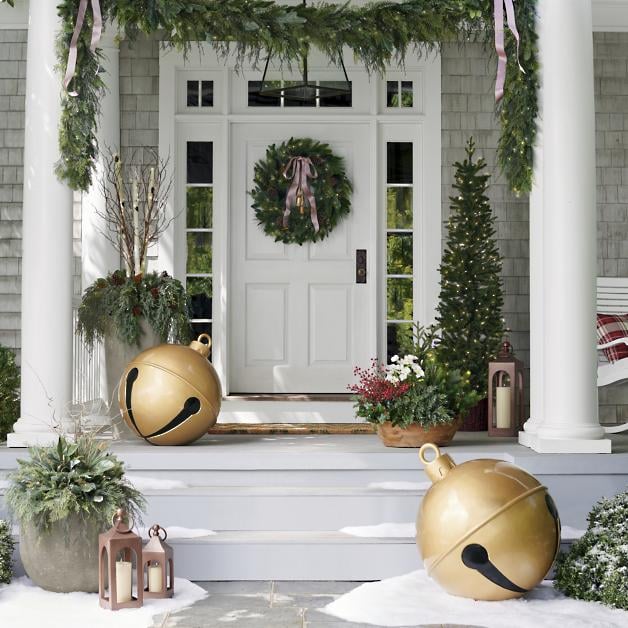Grandin Road Oversize Yard Jingle Bells | Best Large Outdoor Ornaments ...