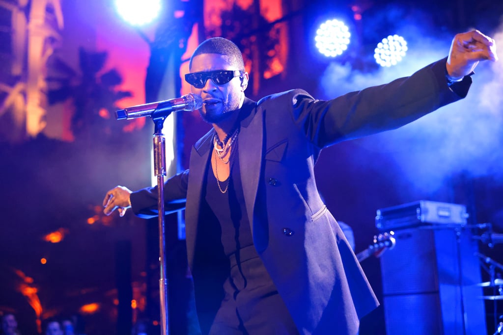 Usher Serenading Celebrities at His Las Vegas Residency